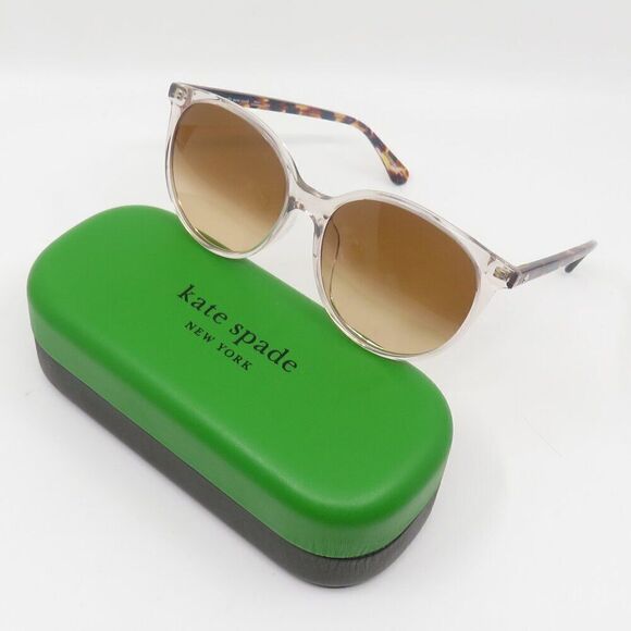 Kate Spade Kaia/F/S 900 New Transparent Pink/Brown Gradient Sunglasses main image 7